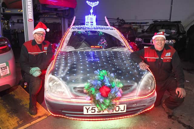 Moreland Motor Services in Gosport. Business partners (l-r) Gary Carter and Steve Harding.
Picture: Sarah Standing (180881-4099)