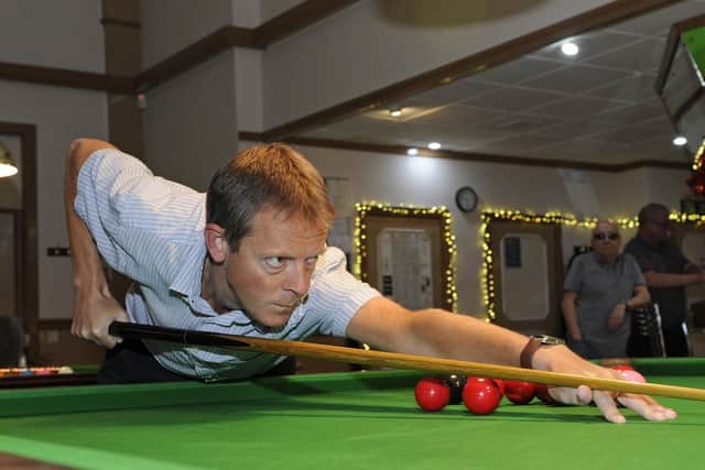 Andy Boulton. Picture Ian Hargreaves (181125-1_snooker)