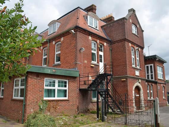 The former Victoria Cottage Hospital in Emsworth