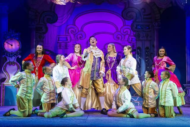 The cast of Cinderella