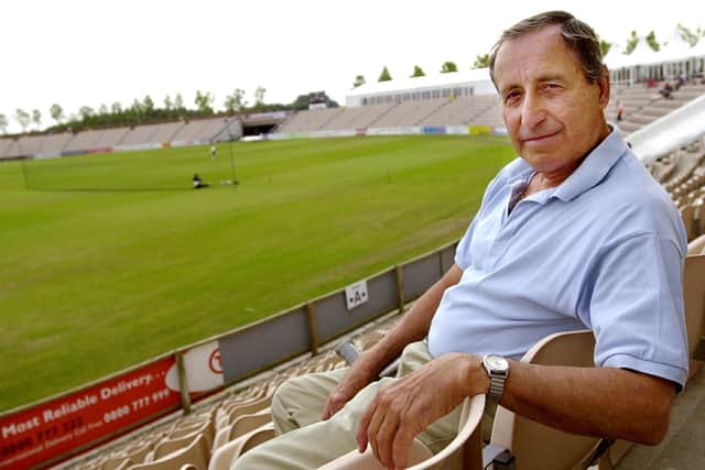 Former Pompey and Hampshire player Mike Barnard
