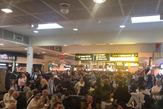 The North Terminal departures area at Gatwick Airport. Picture: Lloyd Wheelhouse, from Portchester