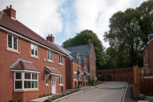 The brewery was redeveloped into flats. Picture: Horndean Camera Club