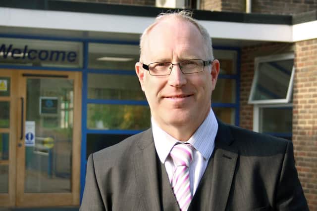Kyle Jonathan, headteacher at Swanmore College