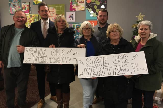 Portsea residents met to protest against plans for new student housing next to the Groundlings Theatre in Kent Street, Portsmouth
Picture: Fiona Callingham