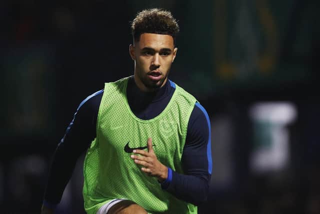 Pompey loanee Andre Green. Picture: Joe Pepler