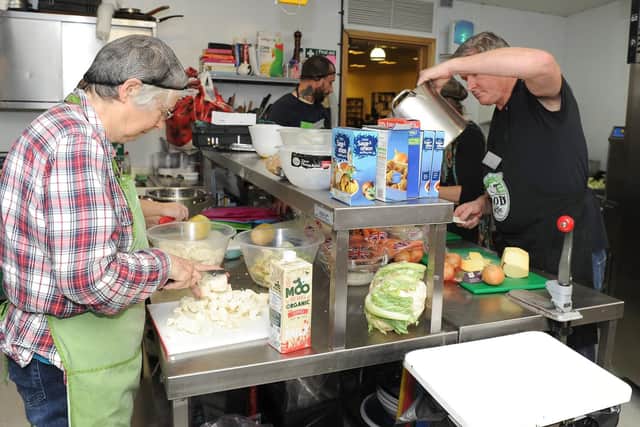 FoodCycle Portsmouth volunteers prepare and serve three-course meals for the needy every Tuesday at the John Pounds Centre, Portsea at 7pm