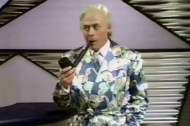 Mike Yarwood's Christmas Show 1978. Here impersonating Harold Wilson.