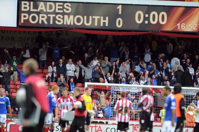 Pompey's record at Sheffield United's Bramall Lane is far from impressive Picture:Steve Reid 102925-22