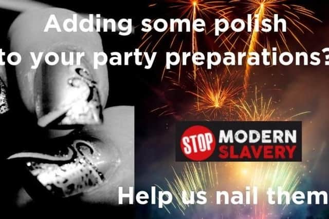 Part of the anti-slavery campaign
