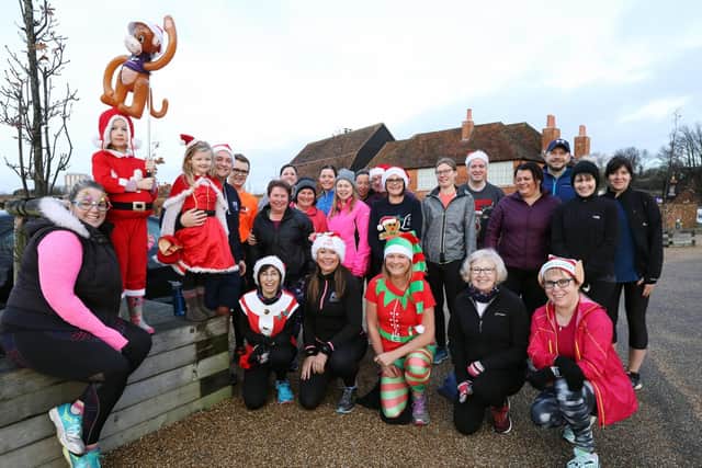 Run Verity running group at Fareham parkrun for the graduation run. Picture: Chris Moorhouse