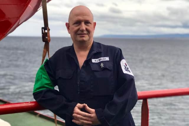Petty Officer Paul Walsh, of Southsea, is on HMS Protector in the Antarctic for Christmas