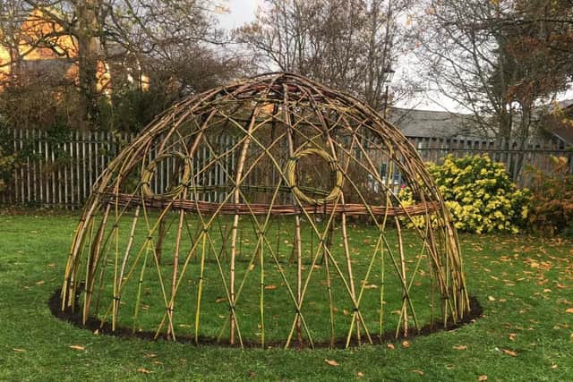 The new living willow dome