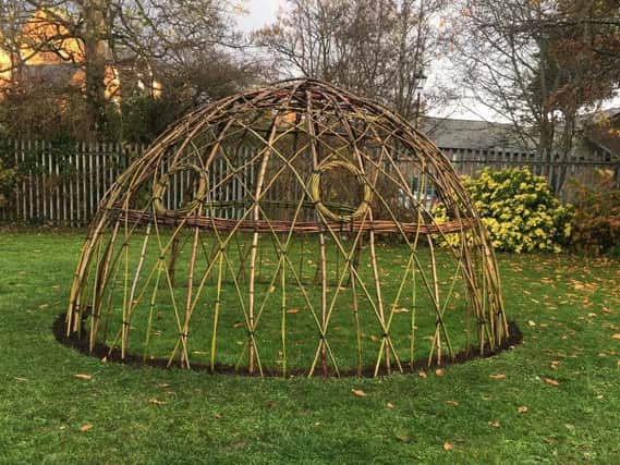 The new living willow dome