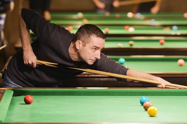 26/11/2017 (sport)
Snooker - Craneswater Cup, Craneswater Snooker Club, Albert Road, Southsea.
Pictured is: Ian Carter
Picture: Neil Marshall (171341-14)