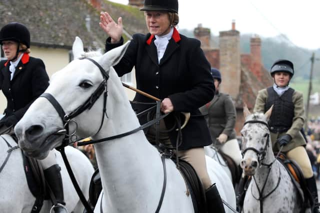 The hunt took place on Boxing Day
Picture: Sarah Standing (180888-204)