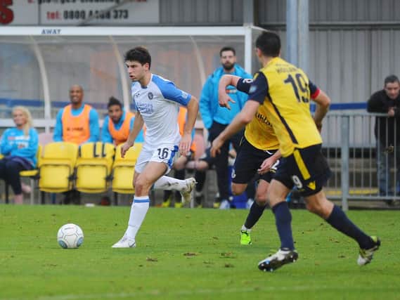 The Hawks fought back to earn a point against Eastleigh on Boxing Day. Picture: Sarah Standing (180887-4727)