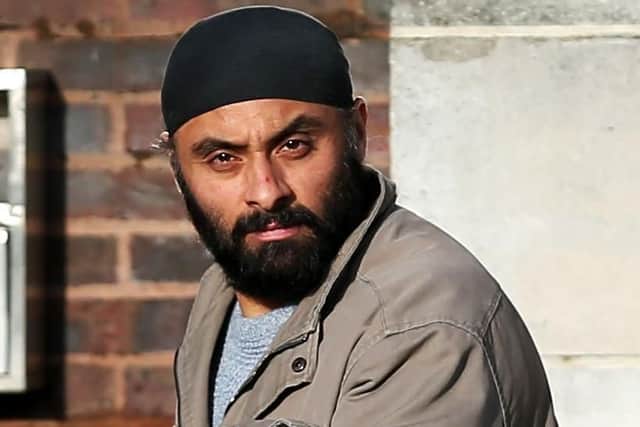 Gurdinder Singh outside Portsmouth Magistrates' Court
