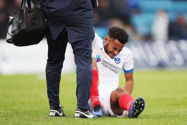 Nathan Thompson will miss tomorrow's trip to Fleetwood. Picture: Joe Pepler