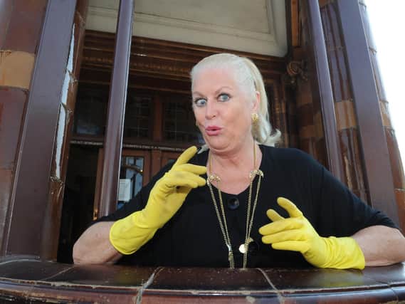TV personality Kim Woodburn at The Kings Theatre in Southsea. Picture: Ian Hargreaves