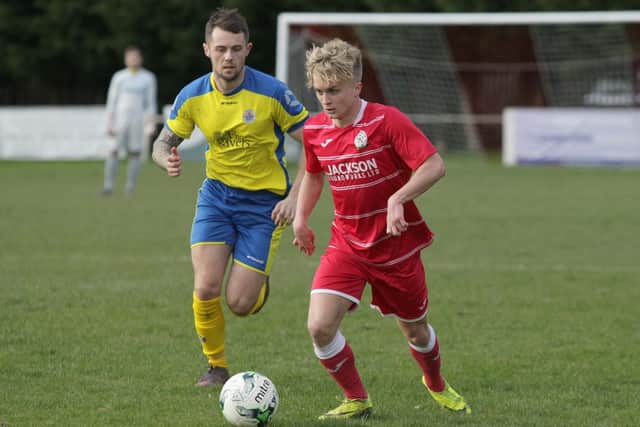 Sam Smart in action for Horndean. Picture: Habibur Rahman