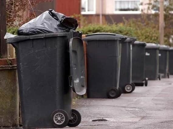 Here are the roads which missed their scheduled bin collections today