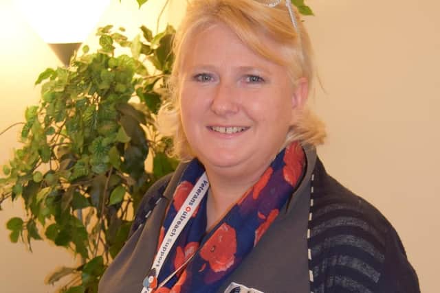 Clinical manager Lisa Vallance clinical manager