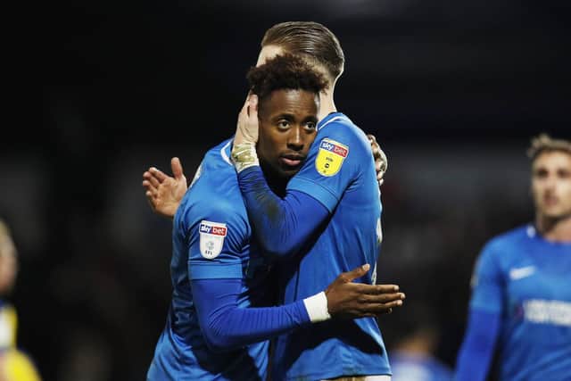 Jamal Lowe scored Pompey's opener