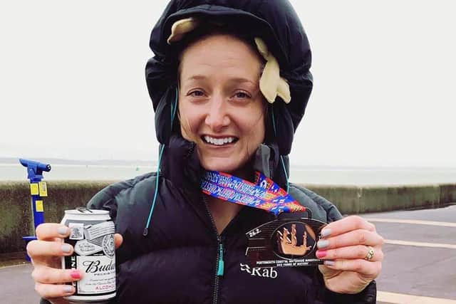 Abbi Naylor from Lee-on-the-Solent who has done 30 challenges in her thirtieth year to raise 30,000 for charity.