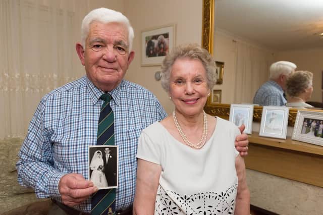 Peter and Carol Breedon have been married for 60 years. Picture: Duncan Shepherd