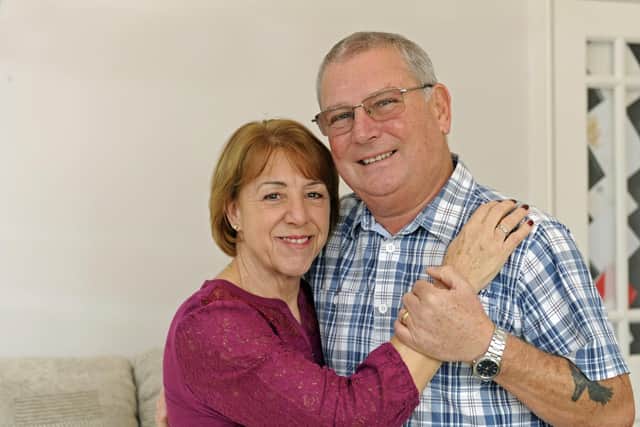 Derek and Joyce Faulds from Lee on the Solent celebrate their 50th wedding anniversary. Picture Ian Hargreaves.