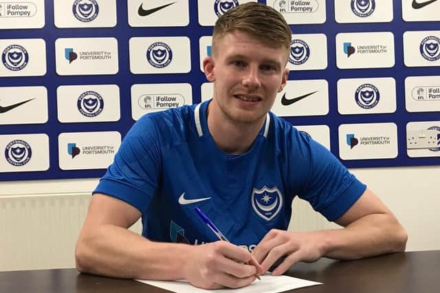 Rochdale's Andy Cannon has signed for Pompey. Picture: Portsmouth FC