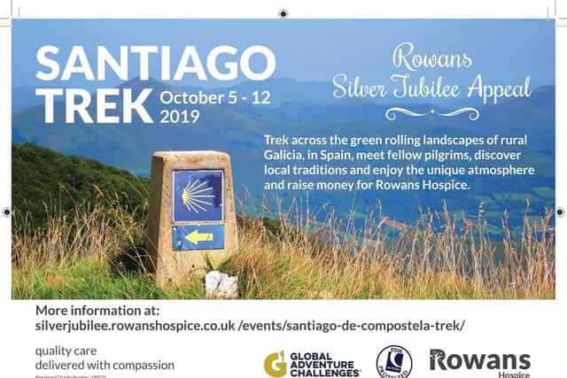 The Santiago de Compostela Trek is from October 5-12