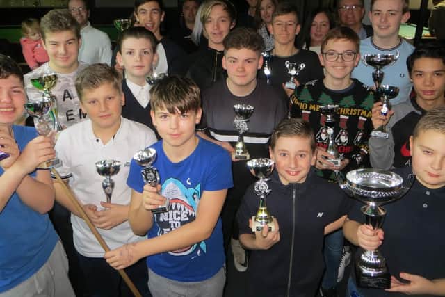 The presentation at Waterlooville Sports Bar. Picture: Tim Dunkley