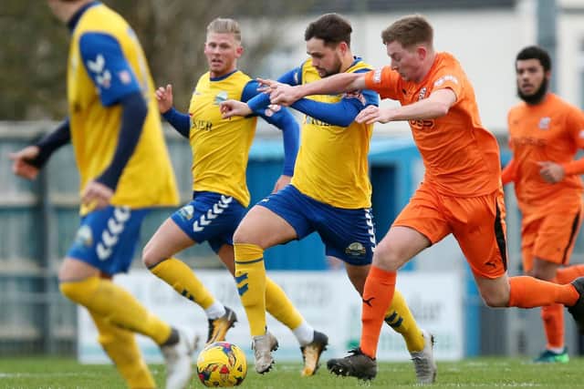 Gosport Borough have been in good form at home but struggling away. Picture: Chris Moorhouse