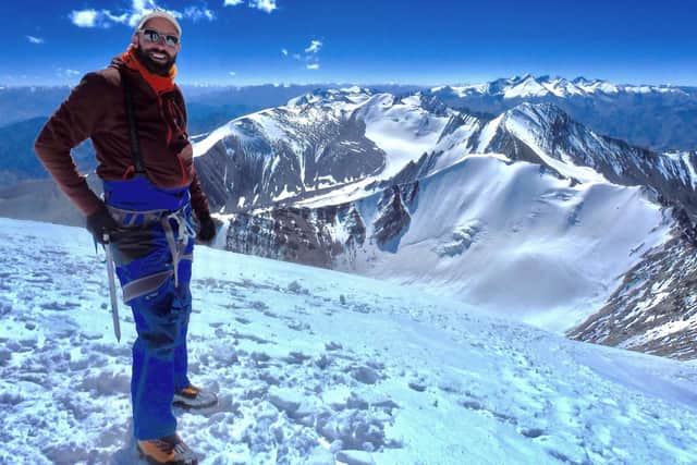 Jamie Ironmonger from Gosport who will attempt to climb Mount Everest in April for charity MIND