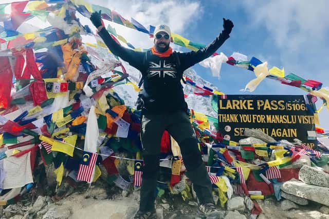 Jamie Ironmonger from Gosport who will attempt to climb Mount Everest in April for charity MIND