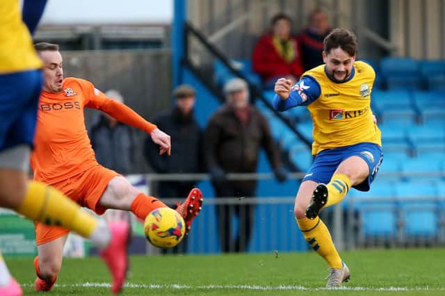 George Barker has helped Gosport Borough start to look up again. Picture: Chris Moorhouse