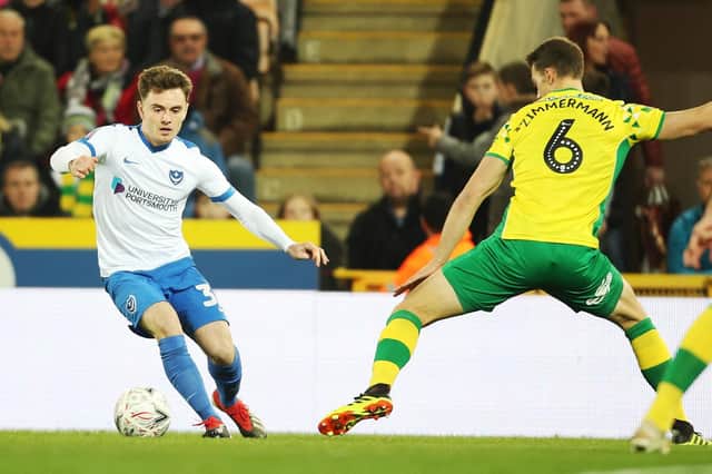 Ben Thompson concluded his Pompey loan spell with a victory at Norwich in the FA Cup