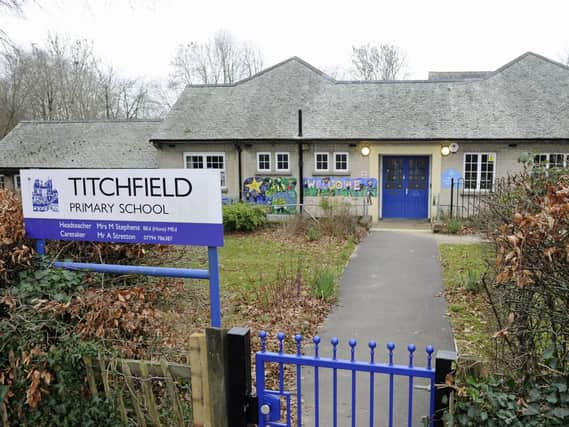 Titchfield Primary School.
Picture: Ian Hargreaves  (050119-9)