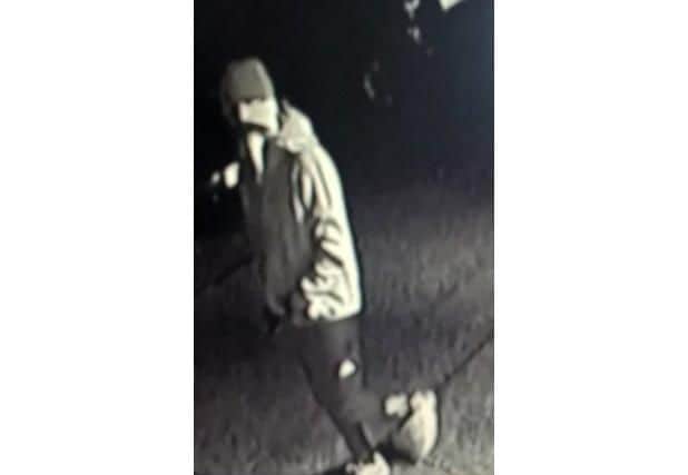 CCTV of man police want to speak to