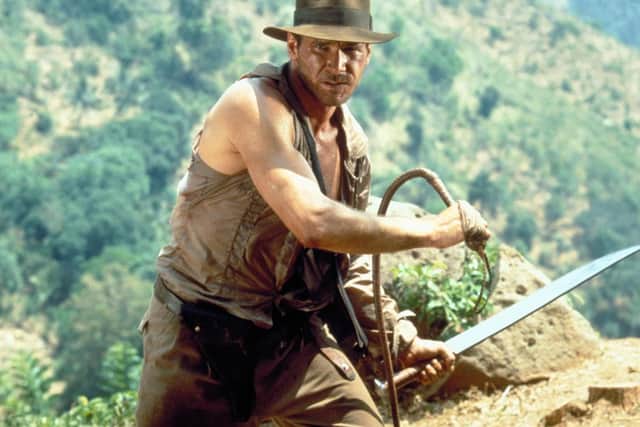 Indiana Jones And The Temple Of Doom. Pictured: Harrison Ford as Indiana Jones. See PA Feature FILM Cowboys. Picture credit should read: PA Photo/Lucas Film 2007.