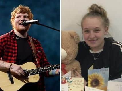 Sian Reed Portsmouth schoolgirl Sian inspires thousands as she fights brain ...