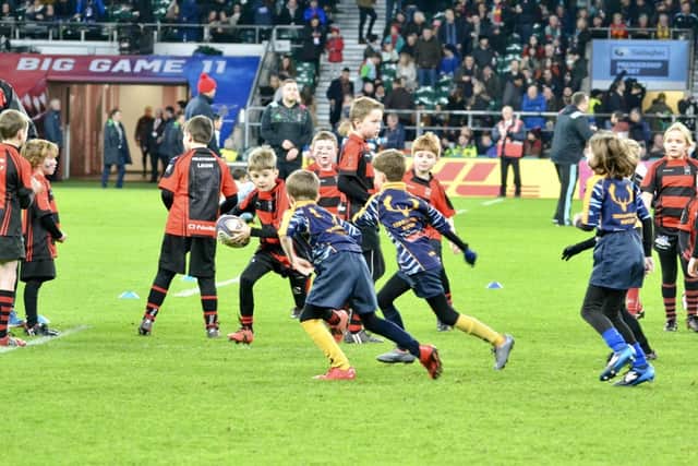 Fareham Heathens playing at Twickenham