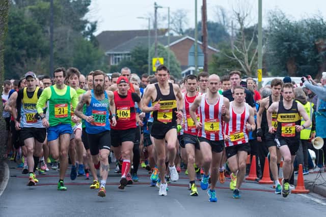The start of the 2018 Stubbington 10k. Picture: Vernon Nash