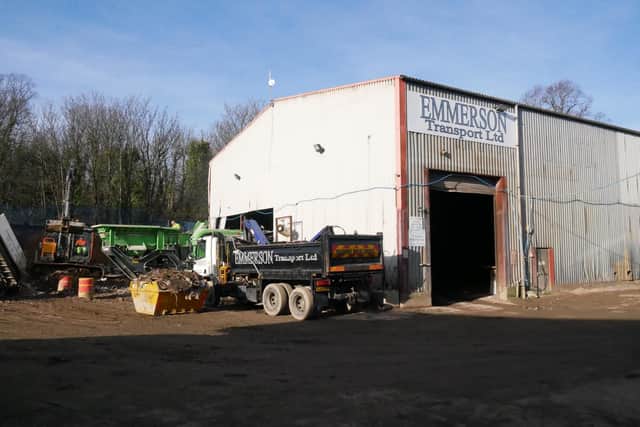 Emmerson Transport's yard