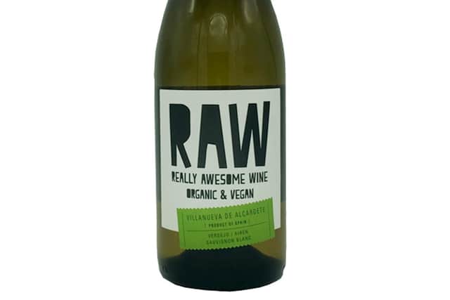 RAW (Really Awesome Wine) organic and vegan wine