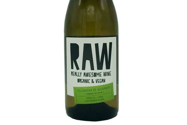 RAW (Really Awesome Wine) organic and vegan wine