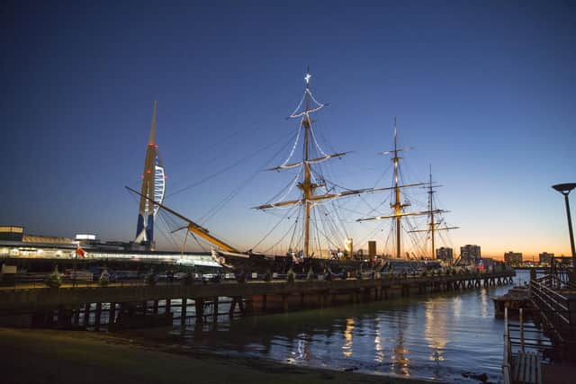Celebrate Burns Night on-board the HMS Warrior. Picture: Chris Stephens.