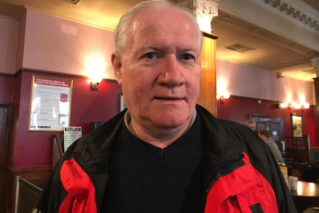 Liam Moffat at The Isambard Kingdom Brunel Wetherspoon pub in Guildhall Walk for Tim Martin's talk on Brexit. Picture: Byron Melton